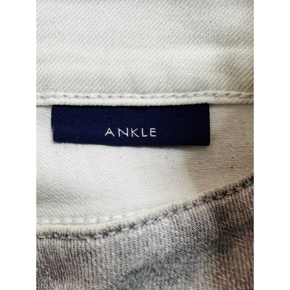 NYDJ Women's Ankle Jeans Gray Wash Denim Lift Tuck Technology Slim Leg Size 8 - Picture 7 of 13